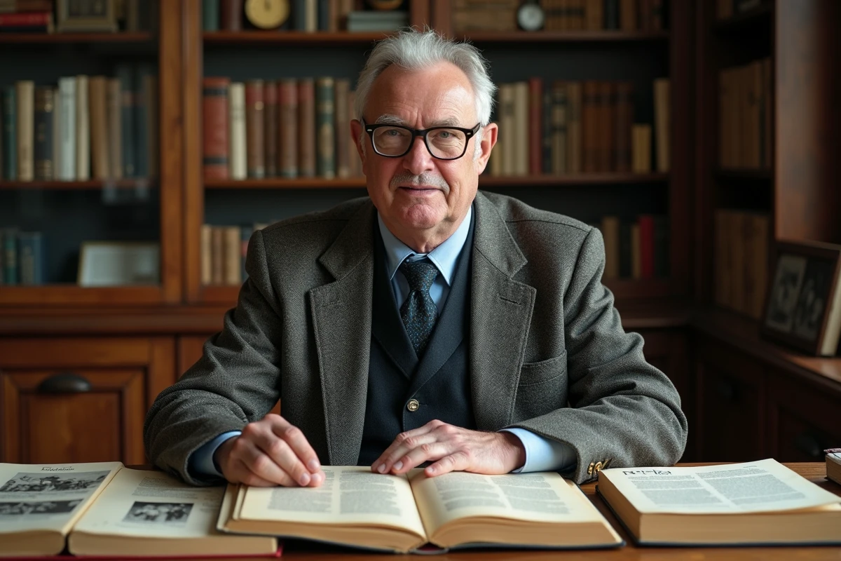 Historien du rugby consultant des archives et règlements anciens sur l'évolution de la durée de la mi-temps